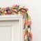 Glitzhome® 6ft. Pink, Purple & Yellow Mixed Heather Garland